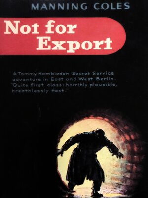 cover image of Not For Export